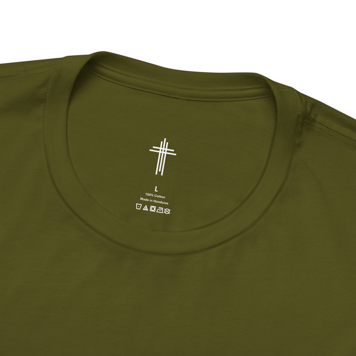 John 1:5 (Rising Above Darkness) Bible Verse | Christian Shirt