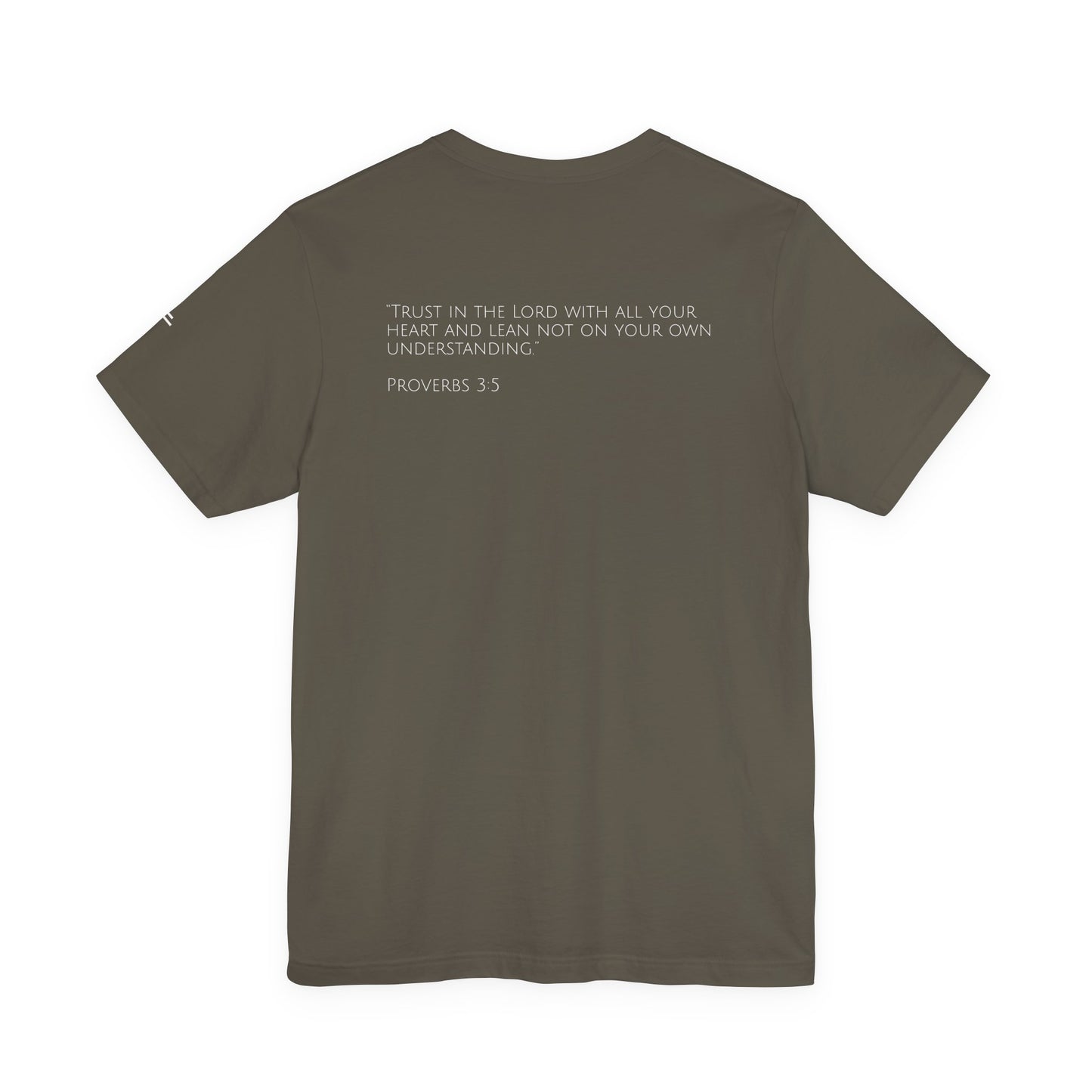 Proverbs 3:5 Bible Verse | Christian Shirt