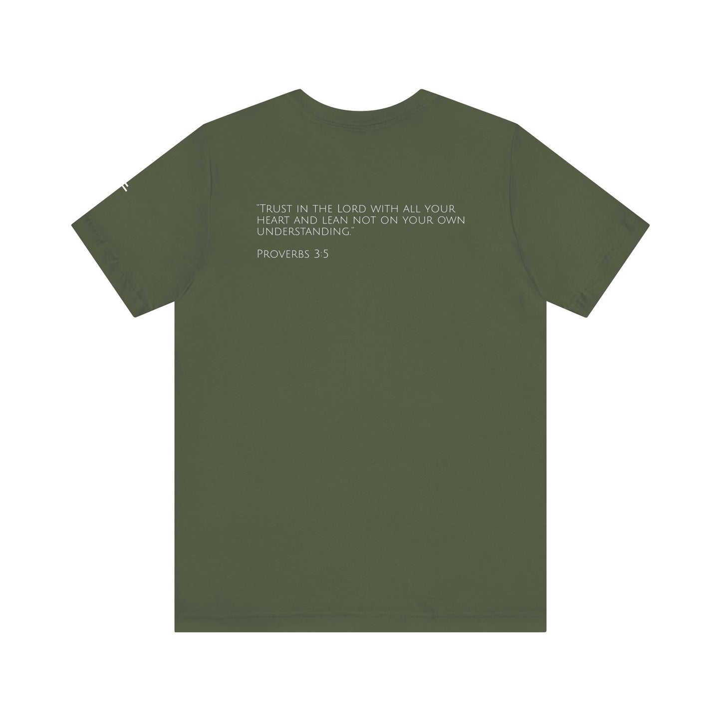 Proverbs 3:5 Bible Verse | Christian Shirt