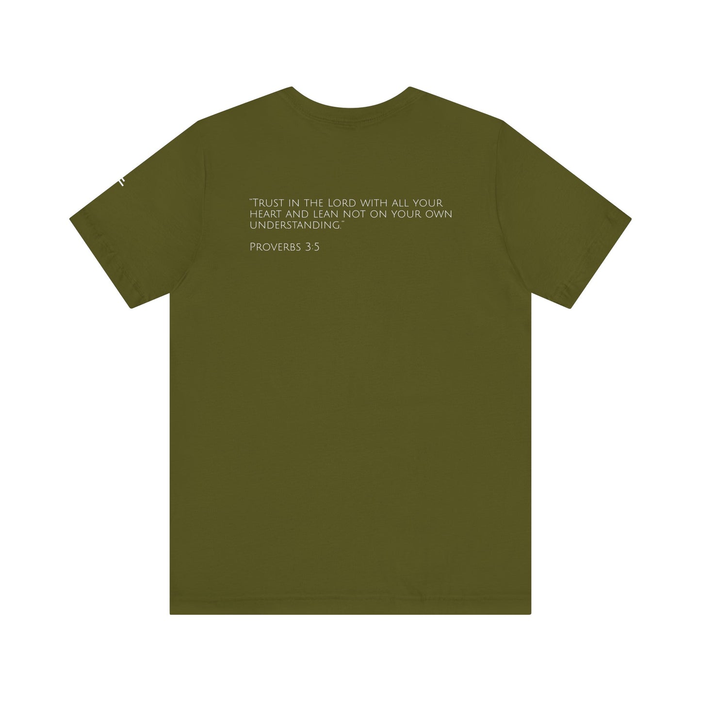 Proverbs 3:5 Bible Verse | Christian Shirt