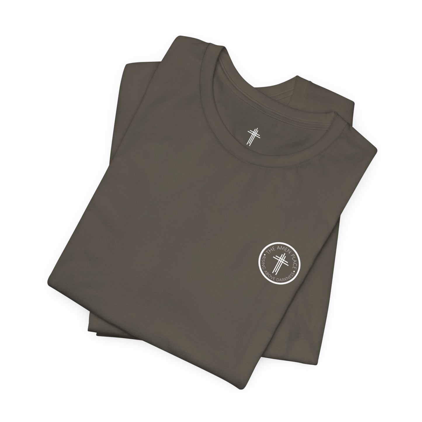 Rising Above Darkness The Amen Place | Christian Shirt