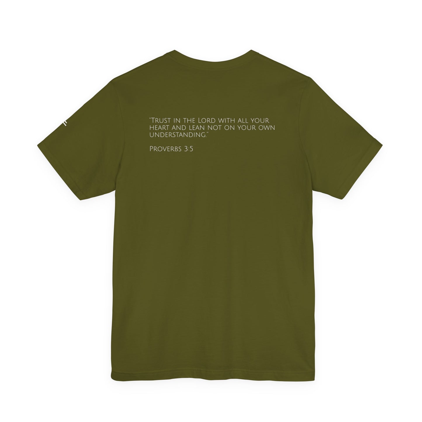 Proverbs 3:5 Bible Verse | Christian Shirt