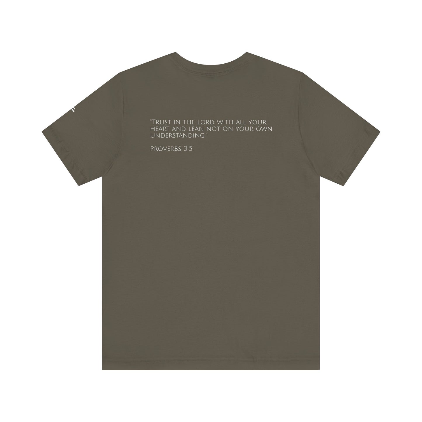 Proverbs 3:5 Bible Verse | Christian Shirt