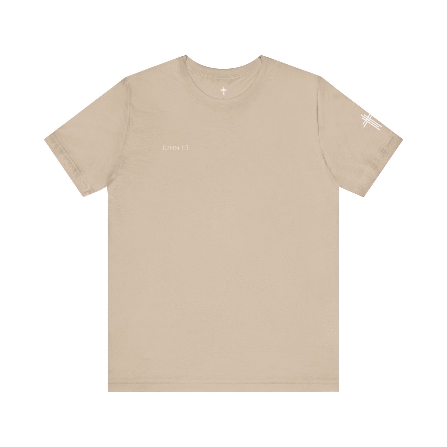 John 1:5 (Rising Above Darkness) Bible Verse | Christian Shirt