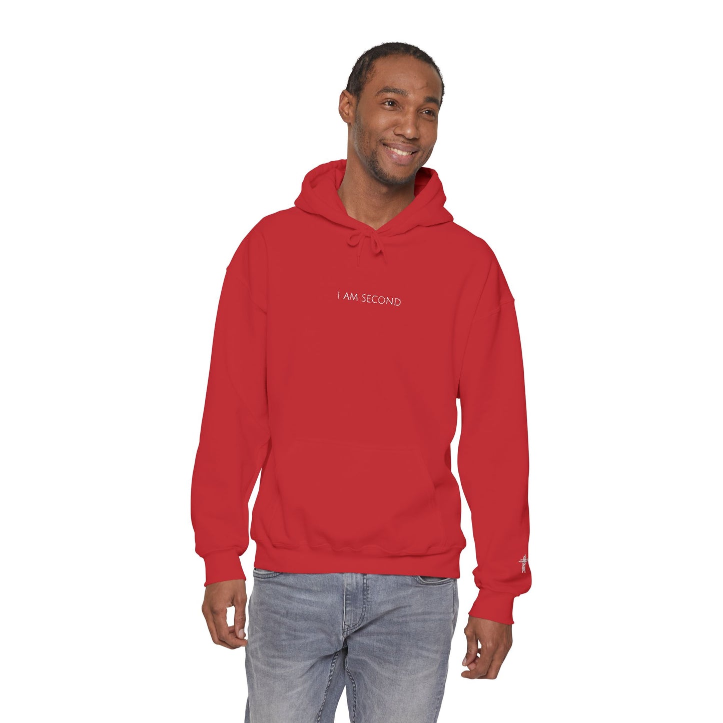 I Am Second | Embroidered Christian Hoodie