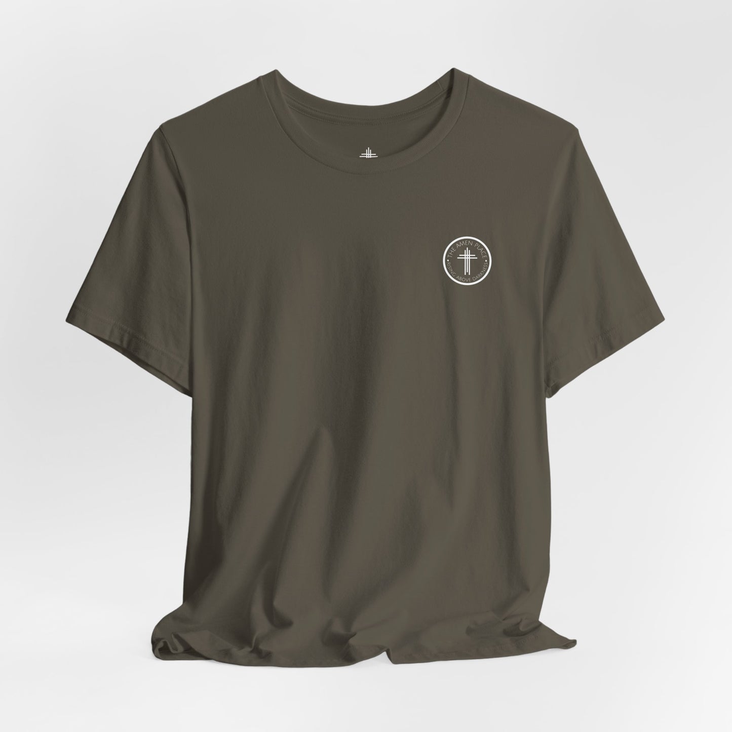 Rising Above Darkness The Amen Place | Christian Shirt