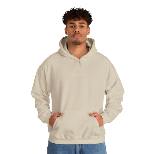 Jesus Loves You Hoodie | Minimal Christian Faith-Based Apparel