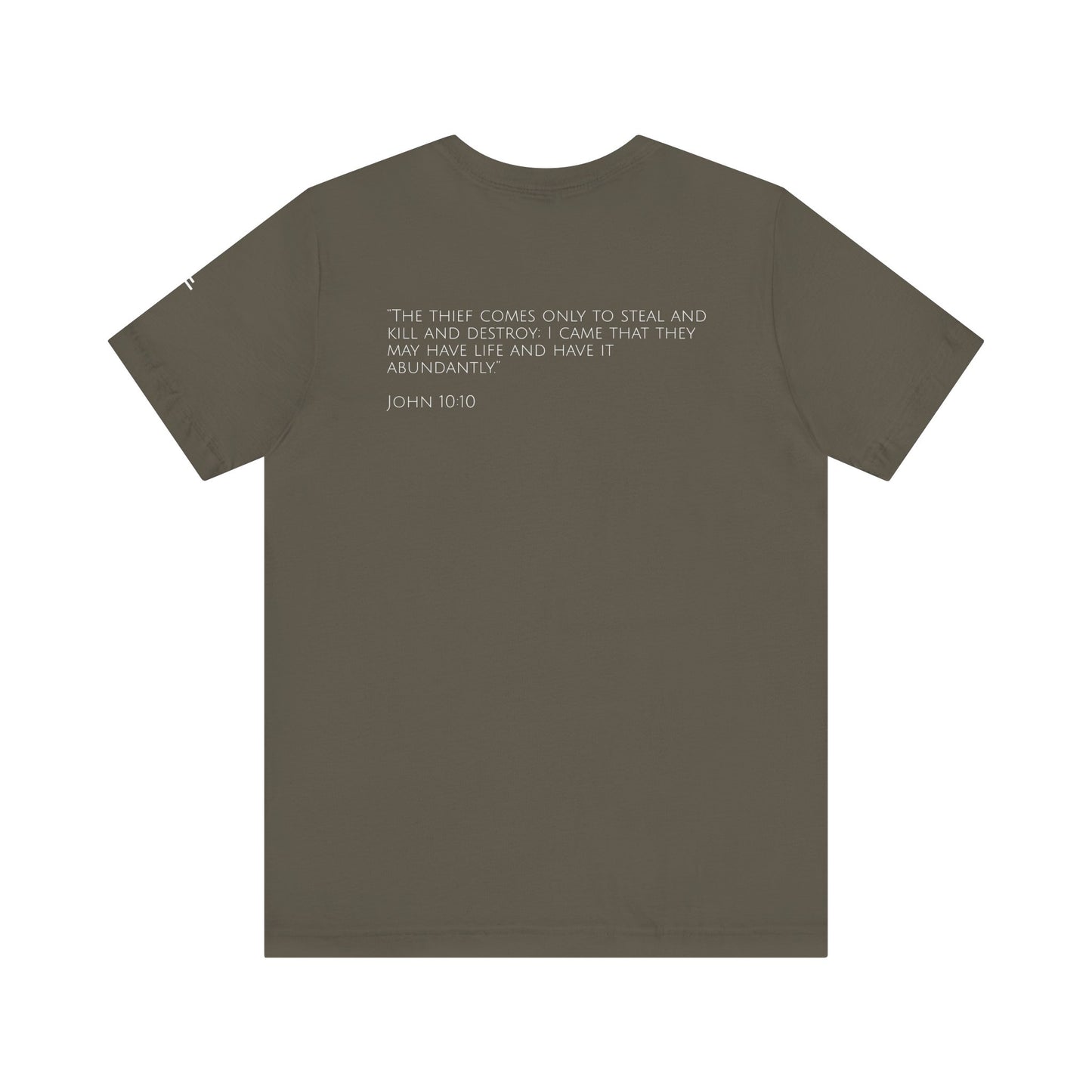 John 10:10 Bible Verse | Christian Shirt