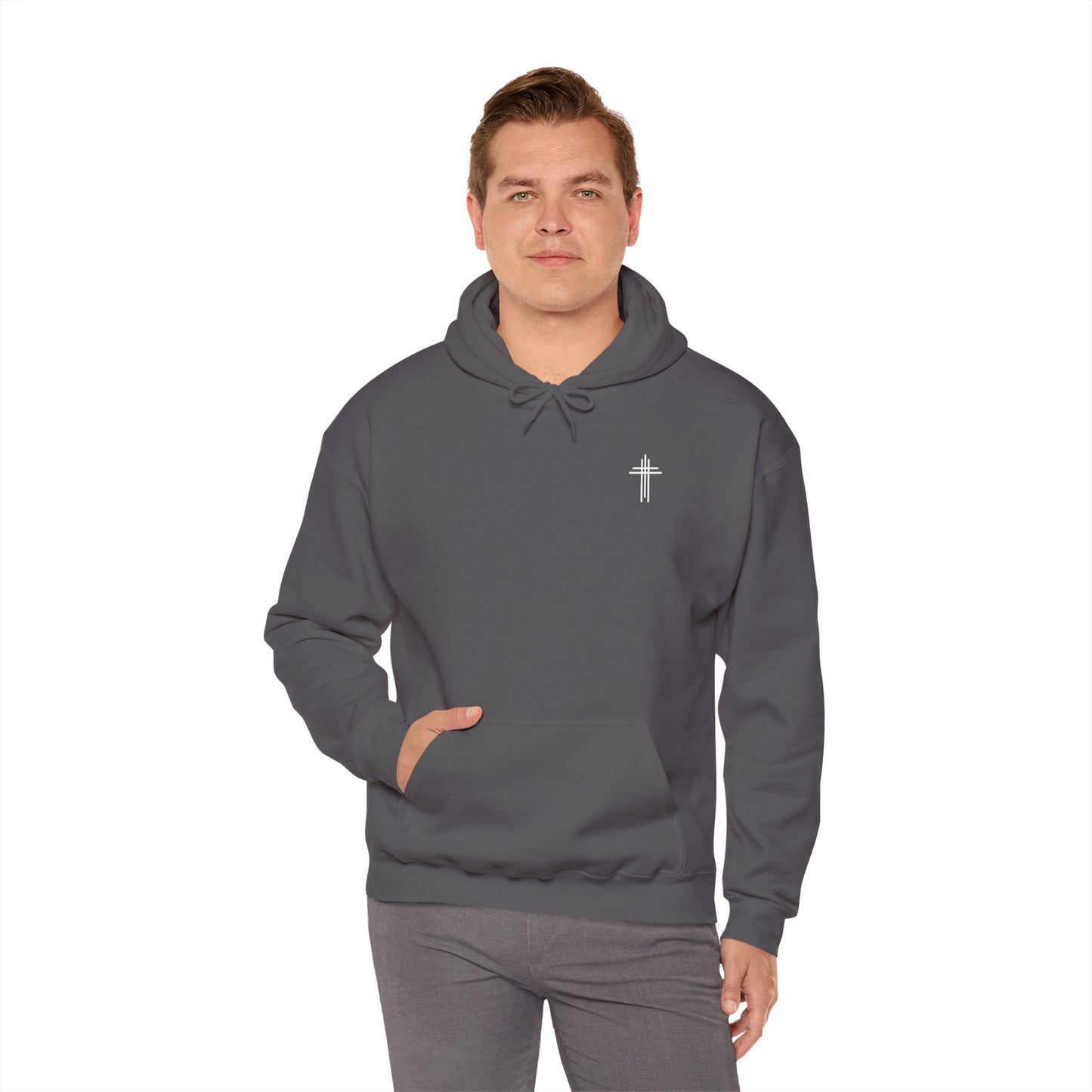 Amen Place Hoodie | Minimal Christian Faith-Based Apparel