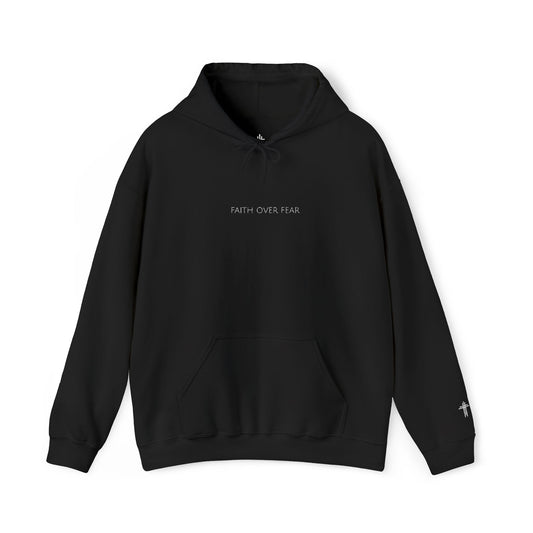 Faith Over Fear | Embroidered Christian Hoodie