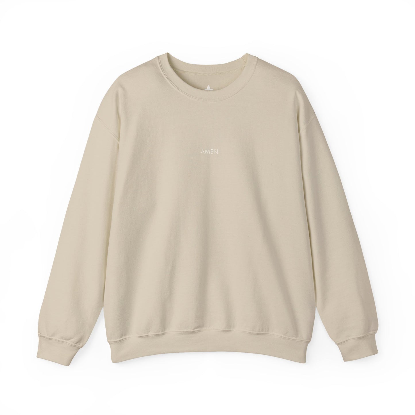 Amen Christian Crewneck Sweatshirt | Minimal Faith Apparel