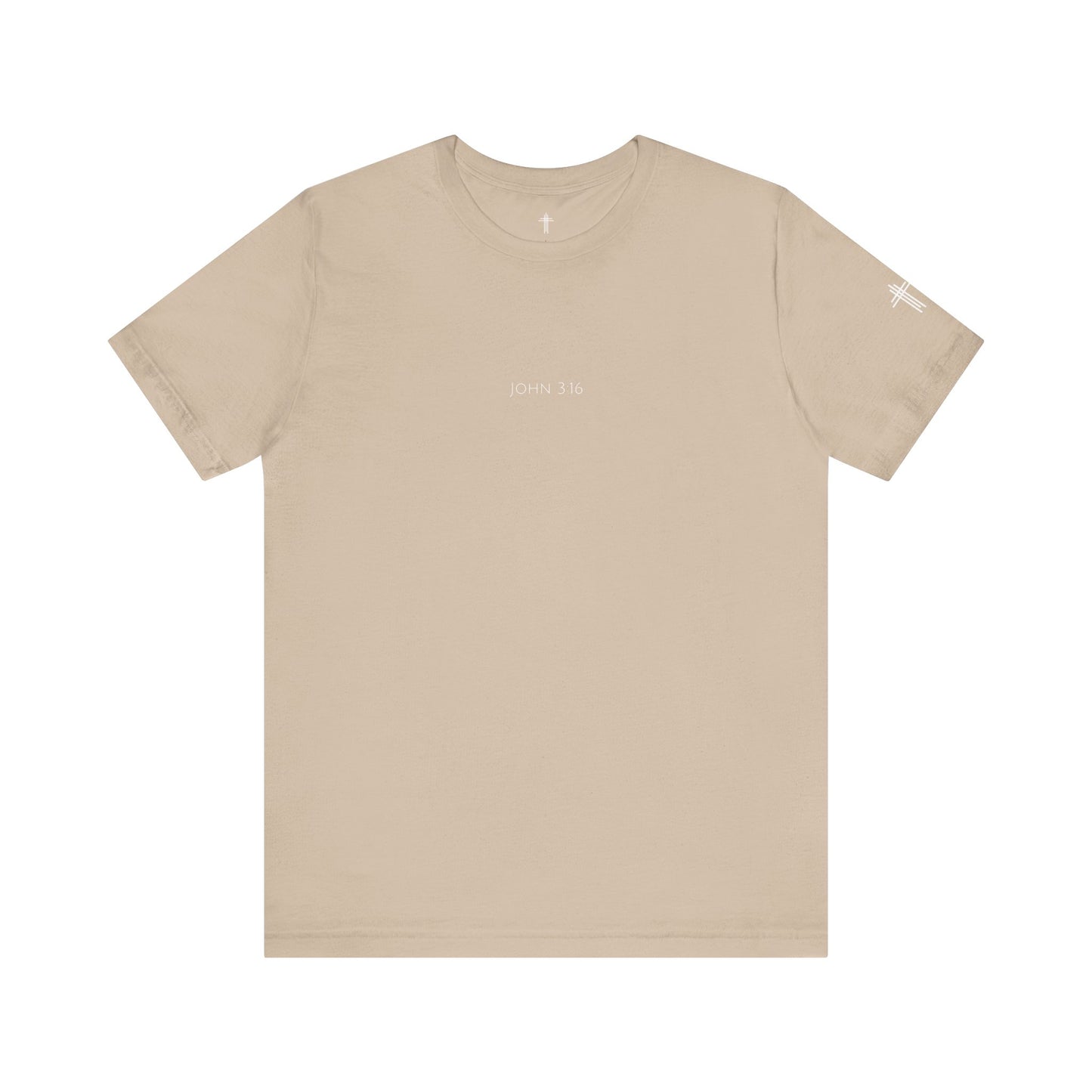 John 3:16 Christian T Shirt | Minimal Faith Tee