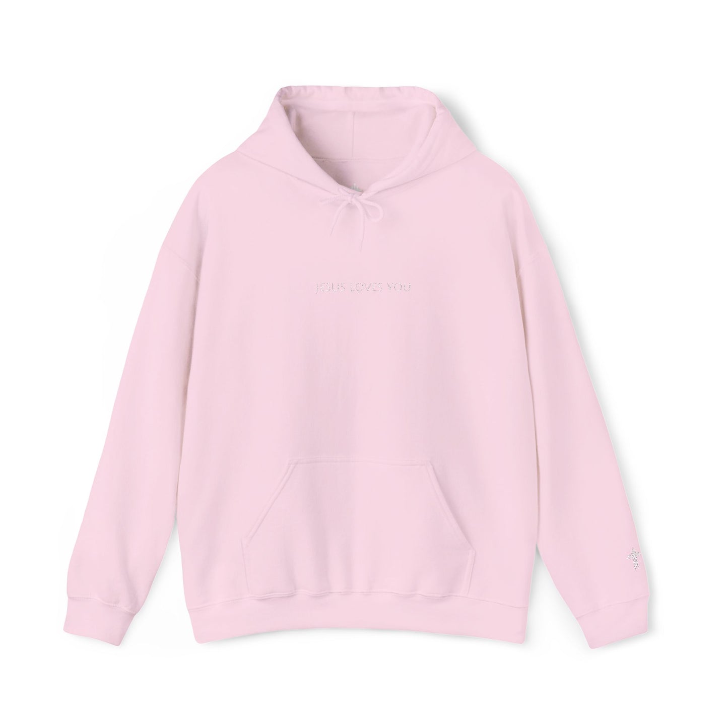 Jesus Loves You | Embroidered Christian Hoodie