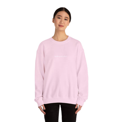 Faith Over Fear Embroidered Crewneck | Minimal Christian Sweatshirt