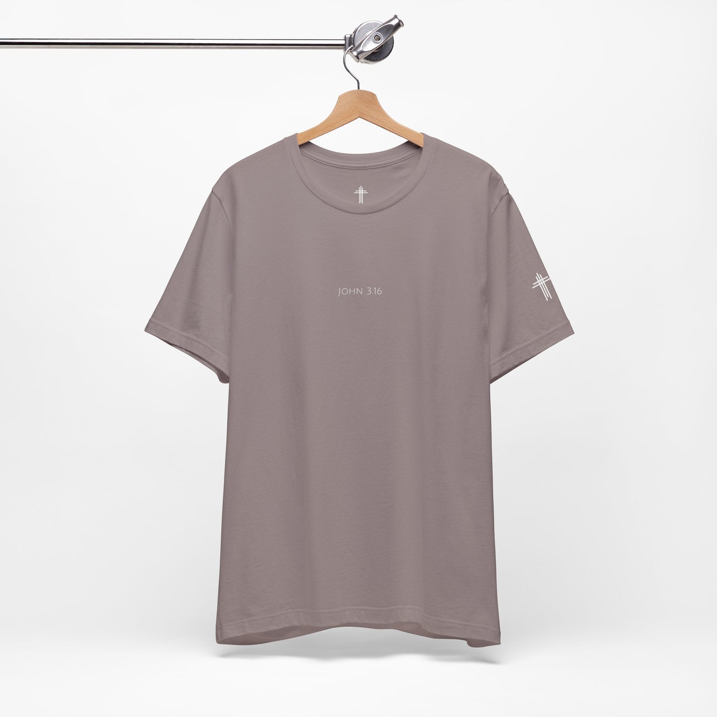 John 3:16 Christian T Shirt | Minimal Faith Tee