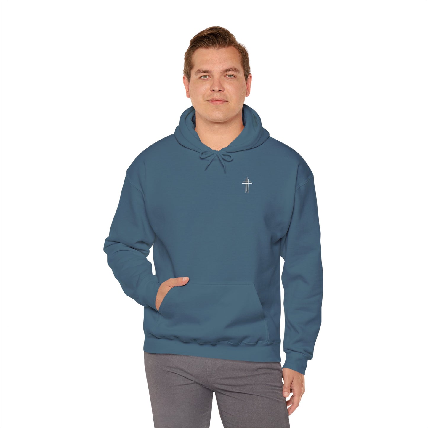 Amen Place Hoodie | Minimal Christian Faith-Based Apparel