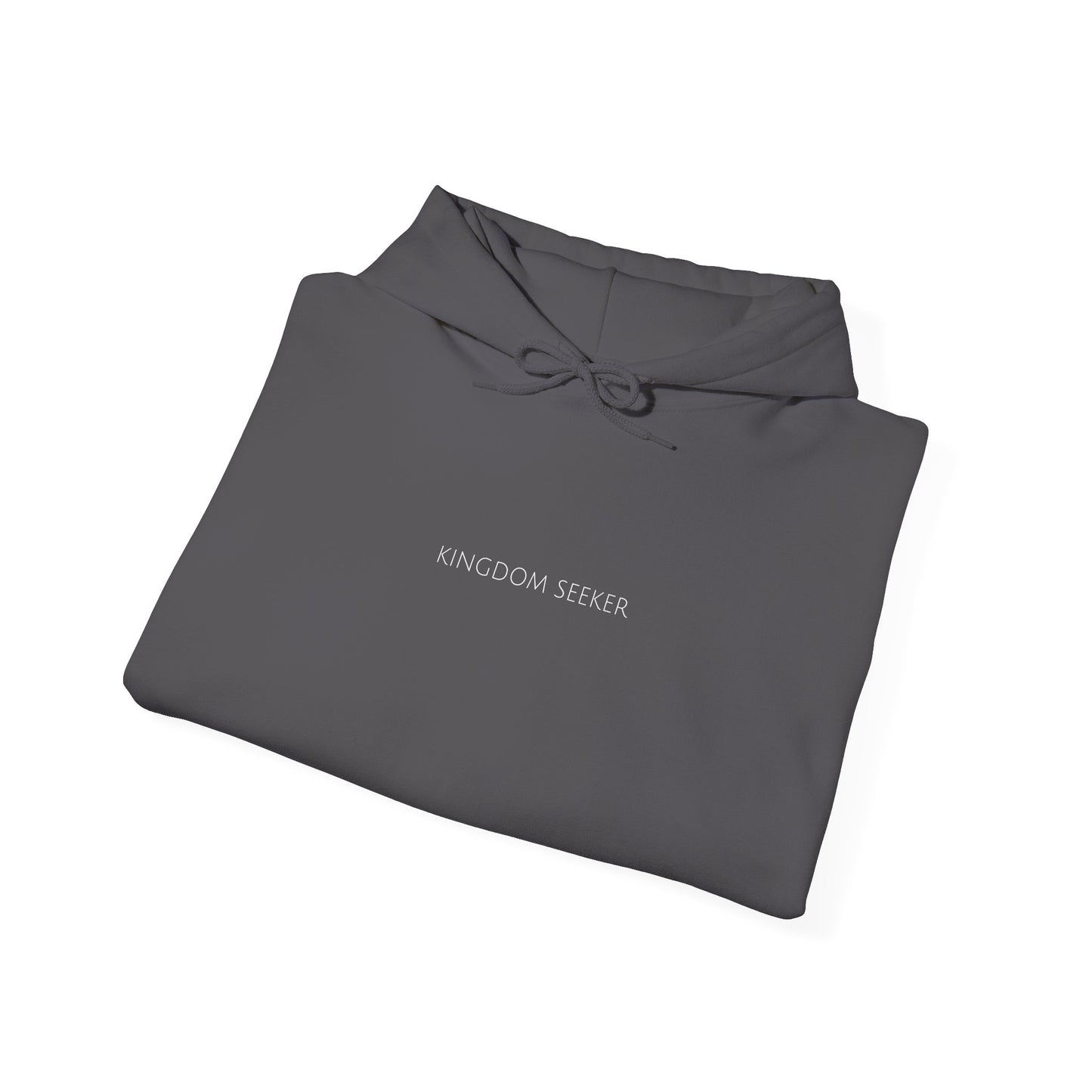 Kingdom Seeker Hoodie | Minimal Christian Faith-Based Apparel