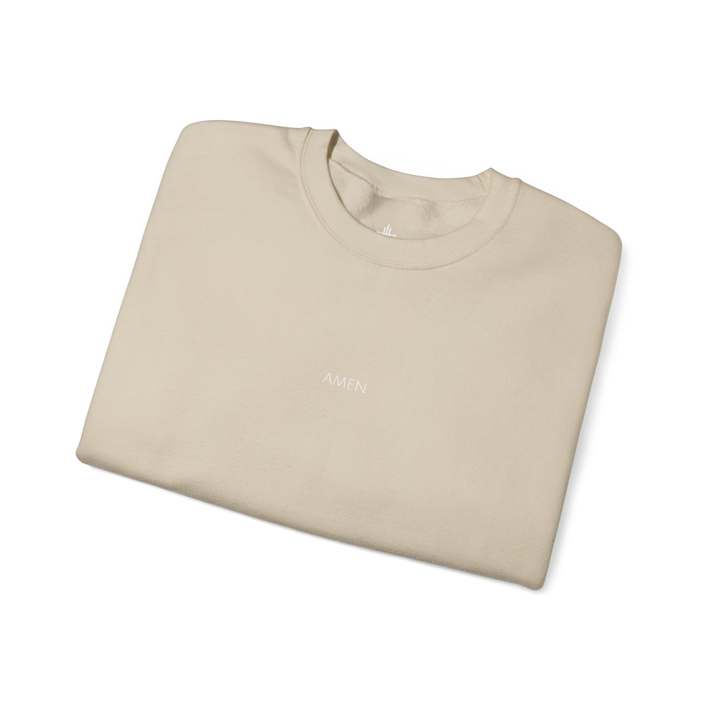 Amen Christian Crewneck Sweatshirt | Minimal Faith Apparel