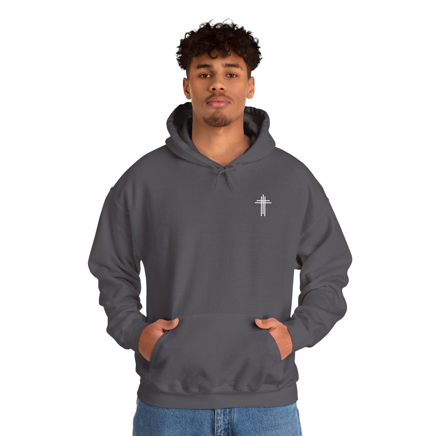 Amen Place Hoodie | Minimal Christian Faith-Based Apparel