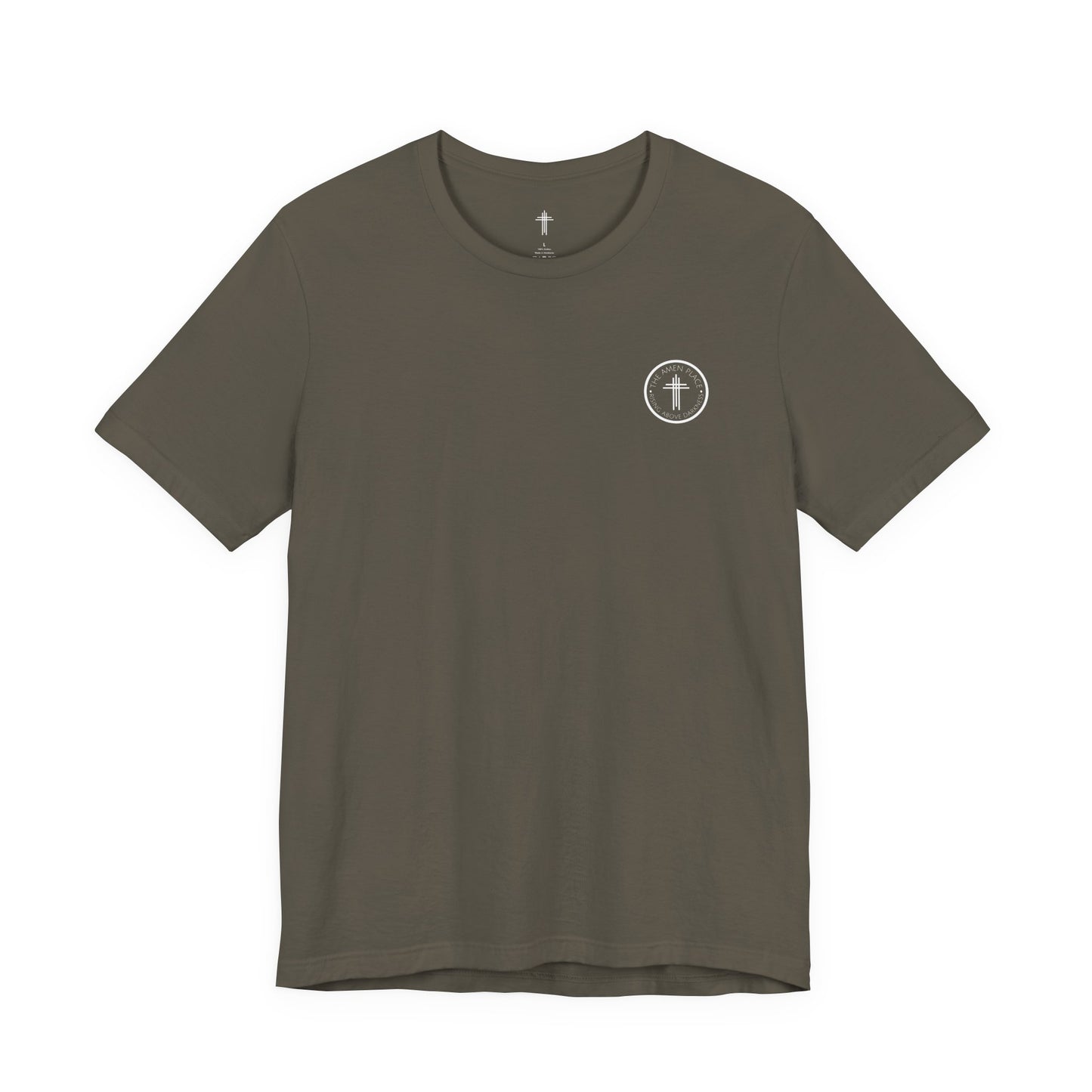 Rising Above Darkness The Amen Place | Christian Shirt