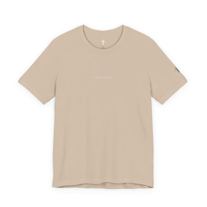 I Am Second Embroidered Christian T Shirt | Minimal Faith Tee