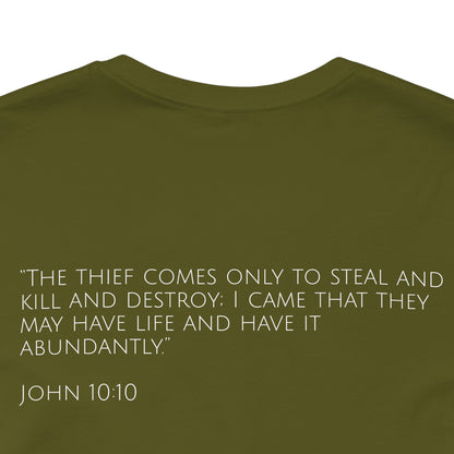 John 10:10 Bible Verse | Christian Shirt