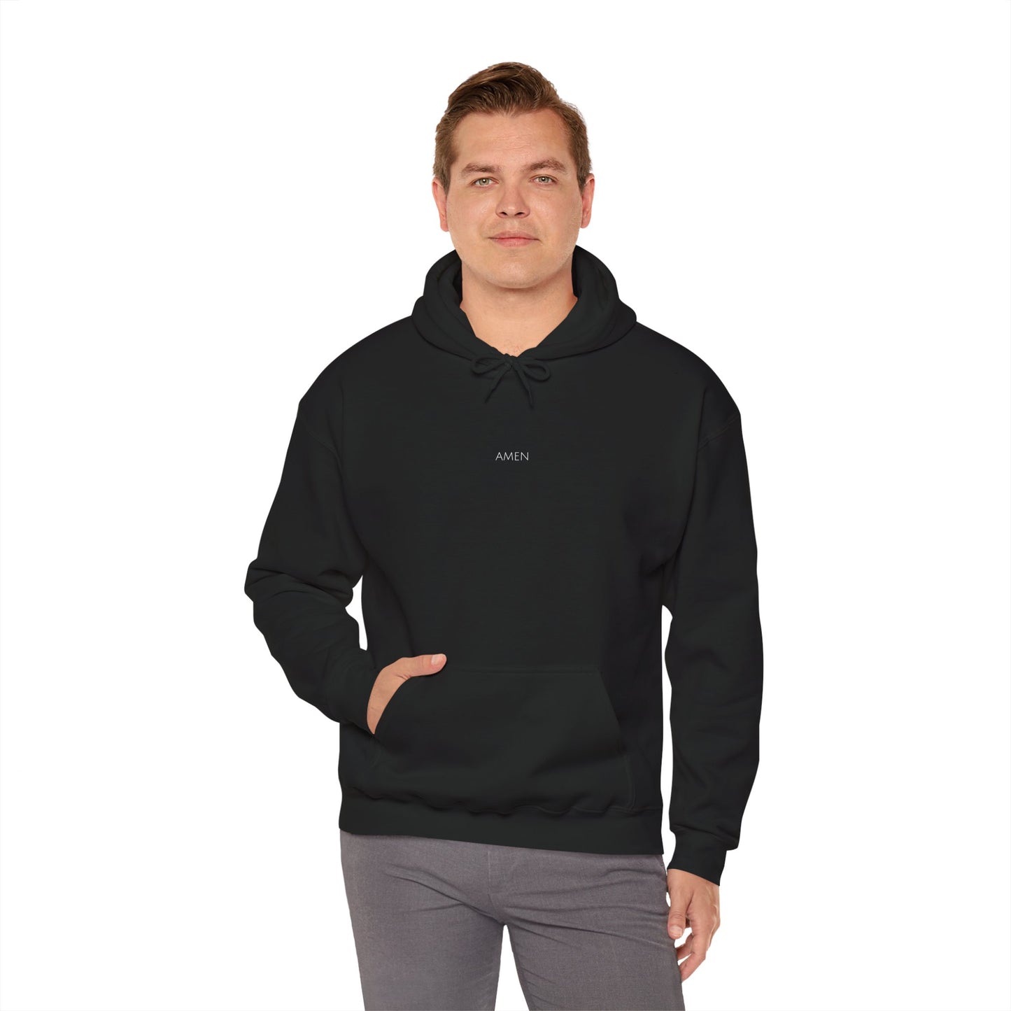 Amen Hoodie | Minimal Christian Faith-Based Apparel