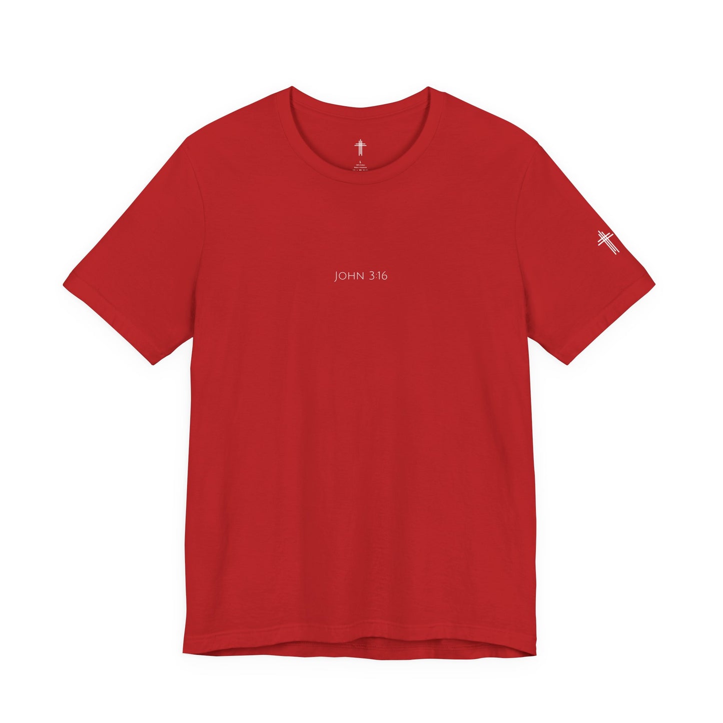 John 3:16 Christian T Shirt | Minimal Faith Tee