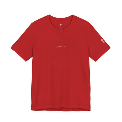 John 3:16 Christian T Shirt | Minimal Faith Tee
