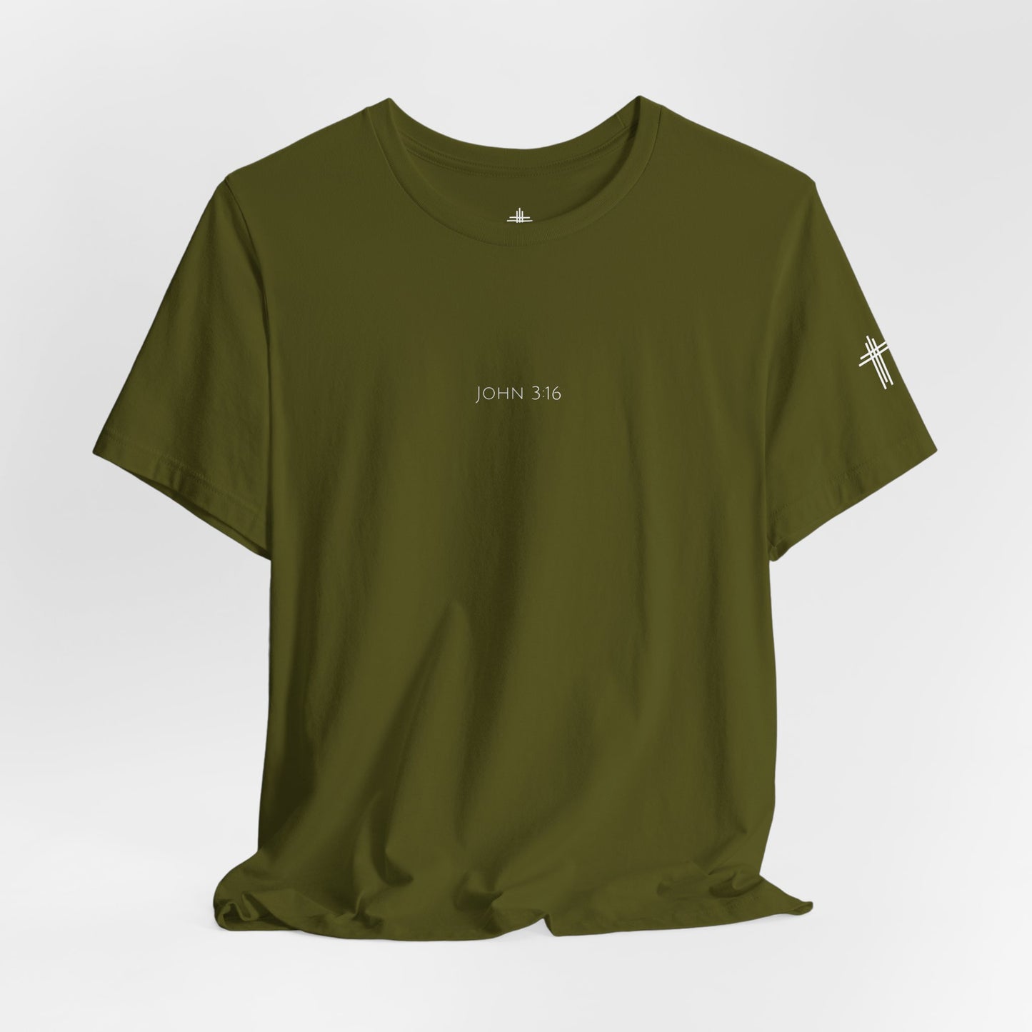John 3:16 Christian T Shirt | Minimal Faith Tee