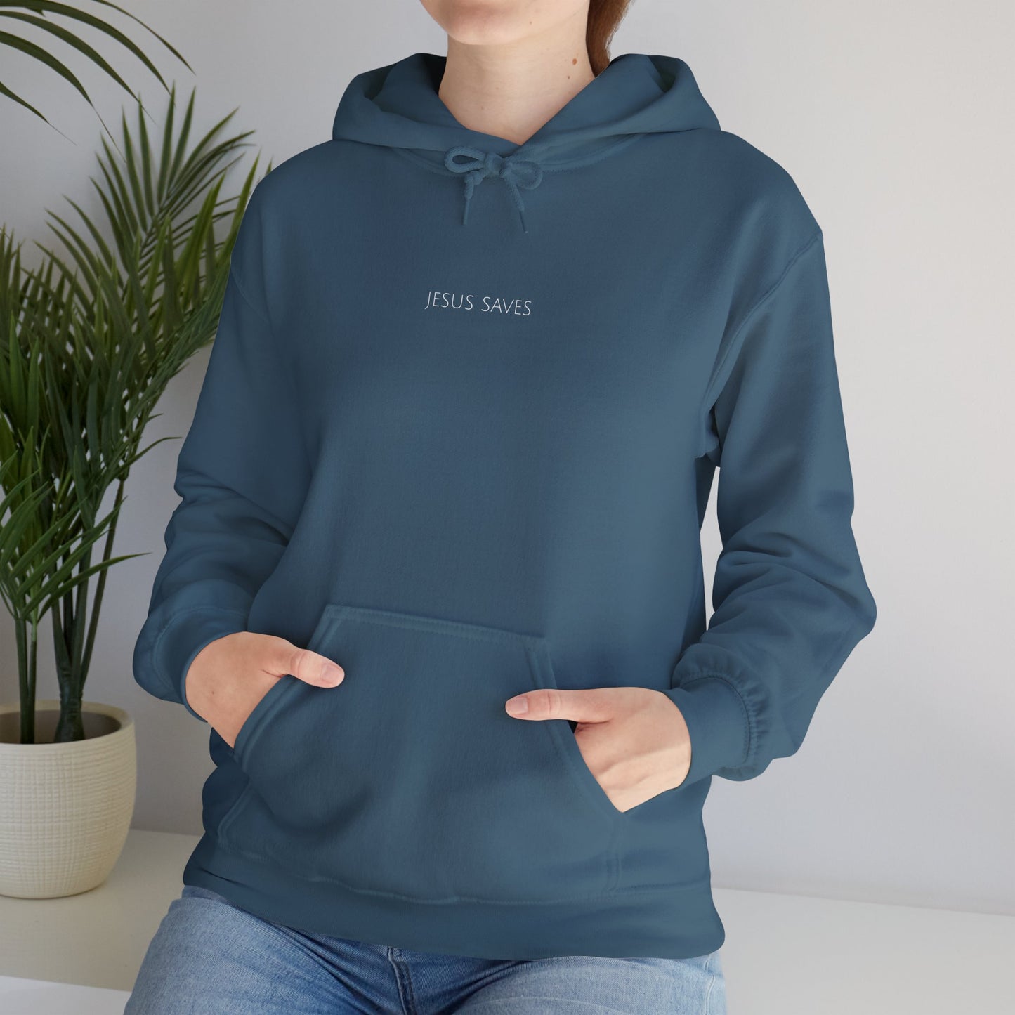 Jesus Saves | Christian Hoodie | Front Print Edition