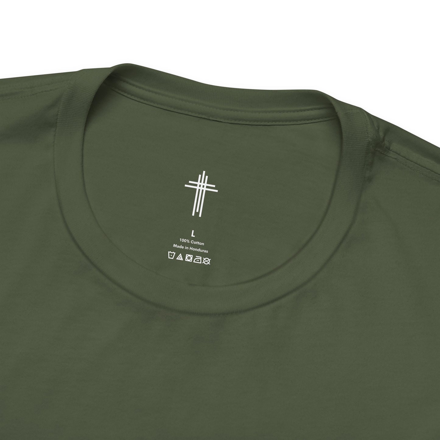 Jesus Saves Christian T Shirt | Minimal Faith Tee