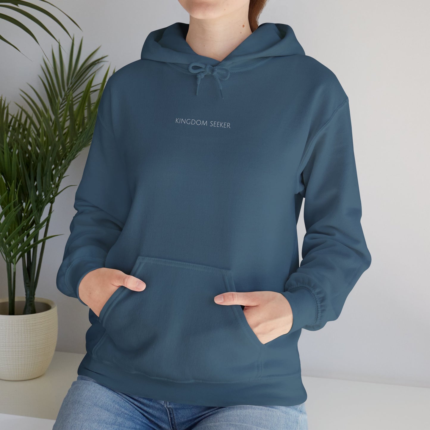 Kingdom Seeker Hoodie | Minimal Christian Faith-Based Apparel