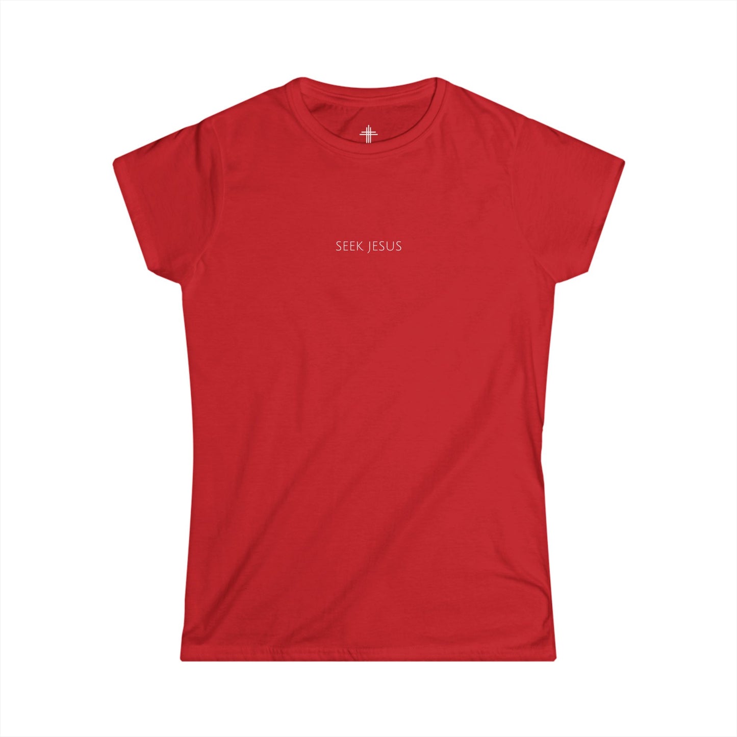 Seek Jesus Women’s Christian T-Shirt | Minimal Faith-Based Apparel