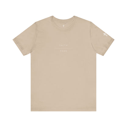 Faith Over Fear Christian T Shirt | Minimal Faith Tee