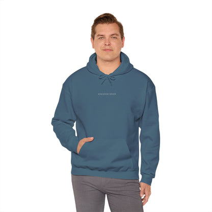 Kingdom Seeker Hoodie | Minimal Christian Faith-Based Apparel