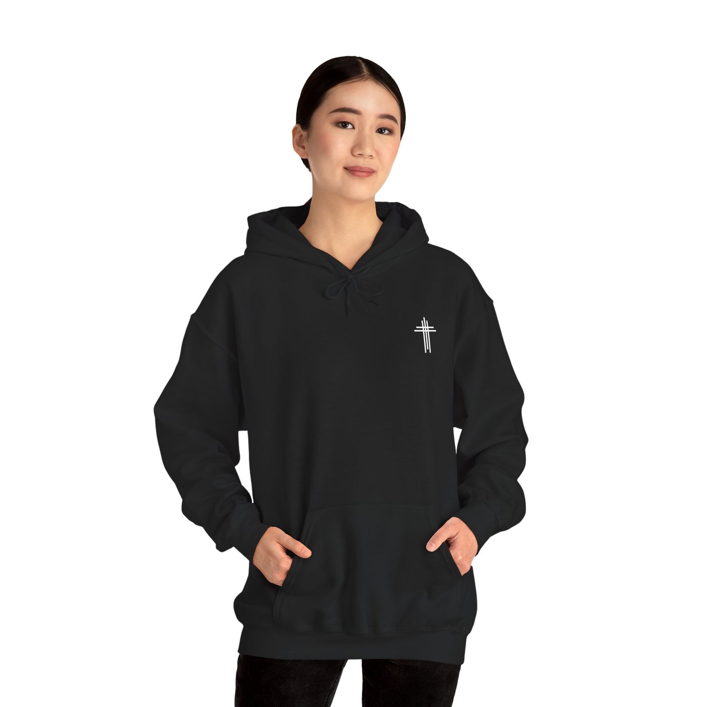 Amen Place Hoodie | Minimal Christian Faith-Based Apparel