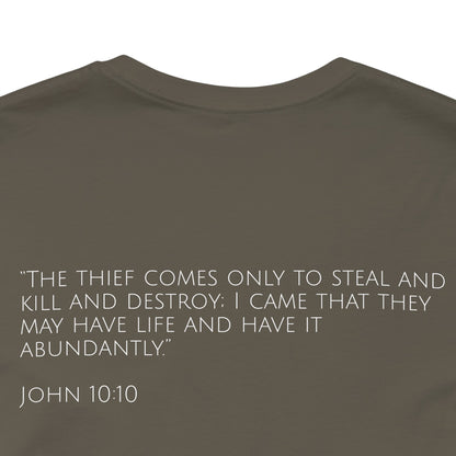 John 10:10 Bible Verse | Christian Shirt