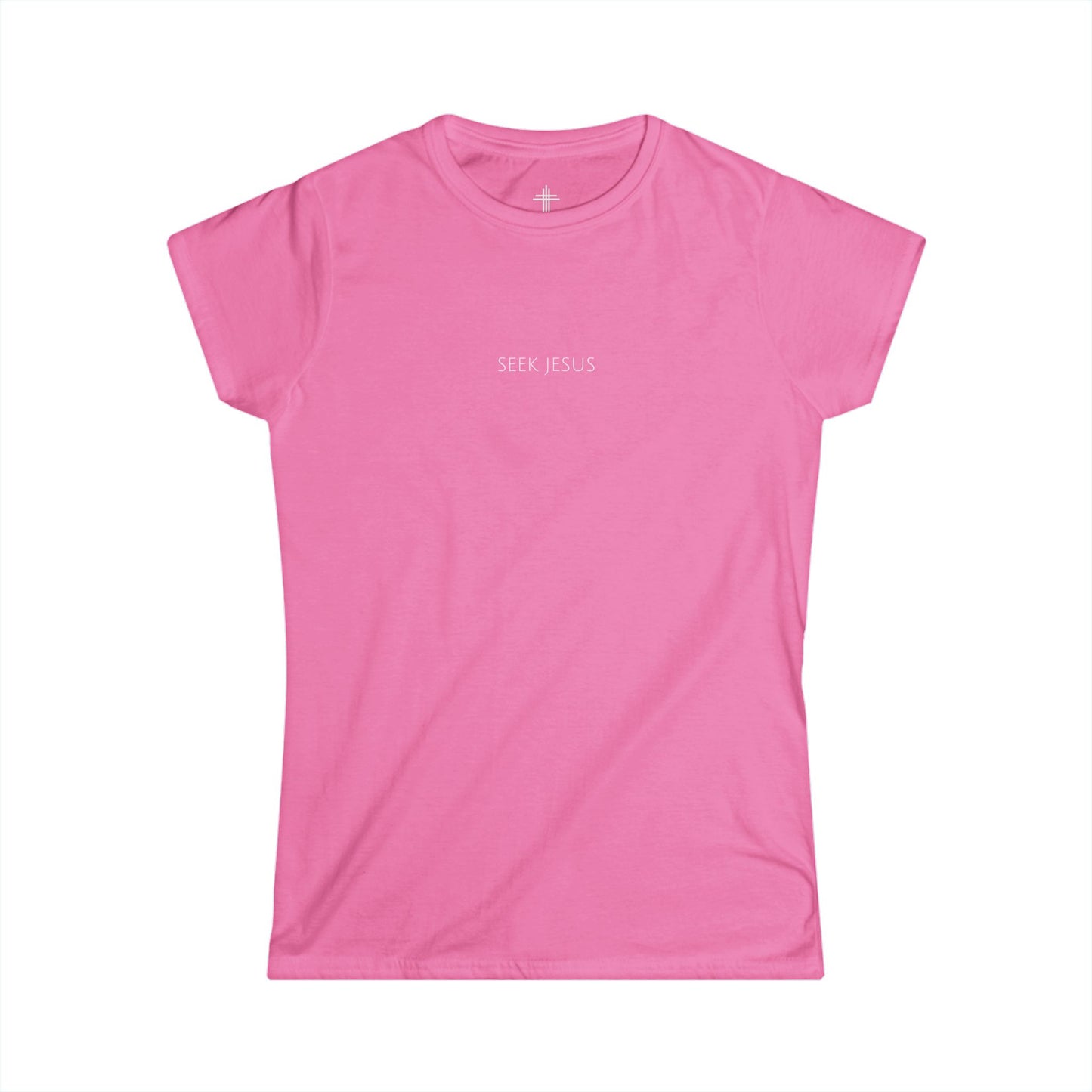 Seek Jesus Women’s Christian T-Shirt | Minimal Faith-Based Apparel