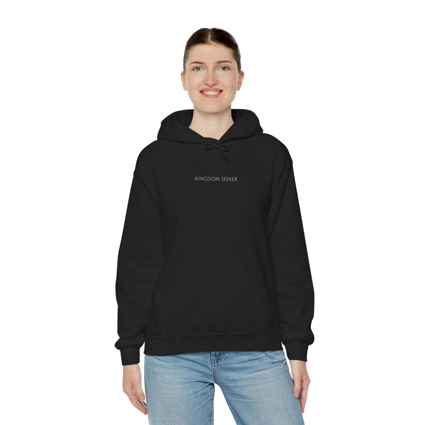 Kingdom Seeker Hoodie | Minimal Christian Faith-Based Apparel