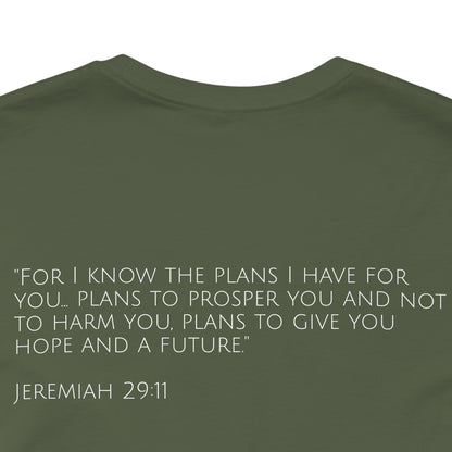 Jeremiah 29:11 Bible Verse | Christian Shirt