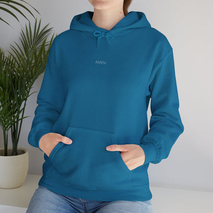 Amen Hoodie | Minimal Christian Faith-Based Apparel