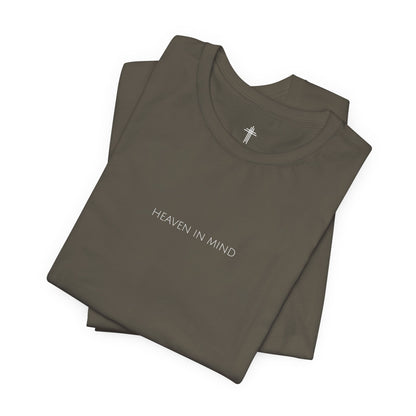 Heaven In Mind Christian T Shirt | Minimal Faith Tee
