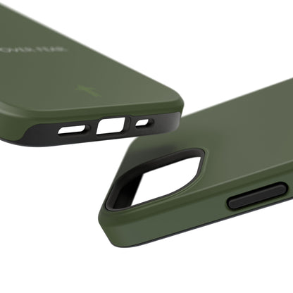Faith Over Fear Green iPhone Case | Minimal Christian Faith Phone Case