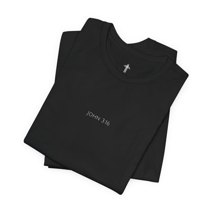 John 3:16 Christian T Shirt | Minimal Faith Tee
