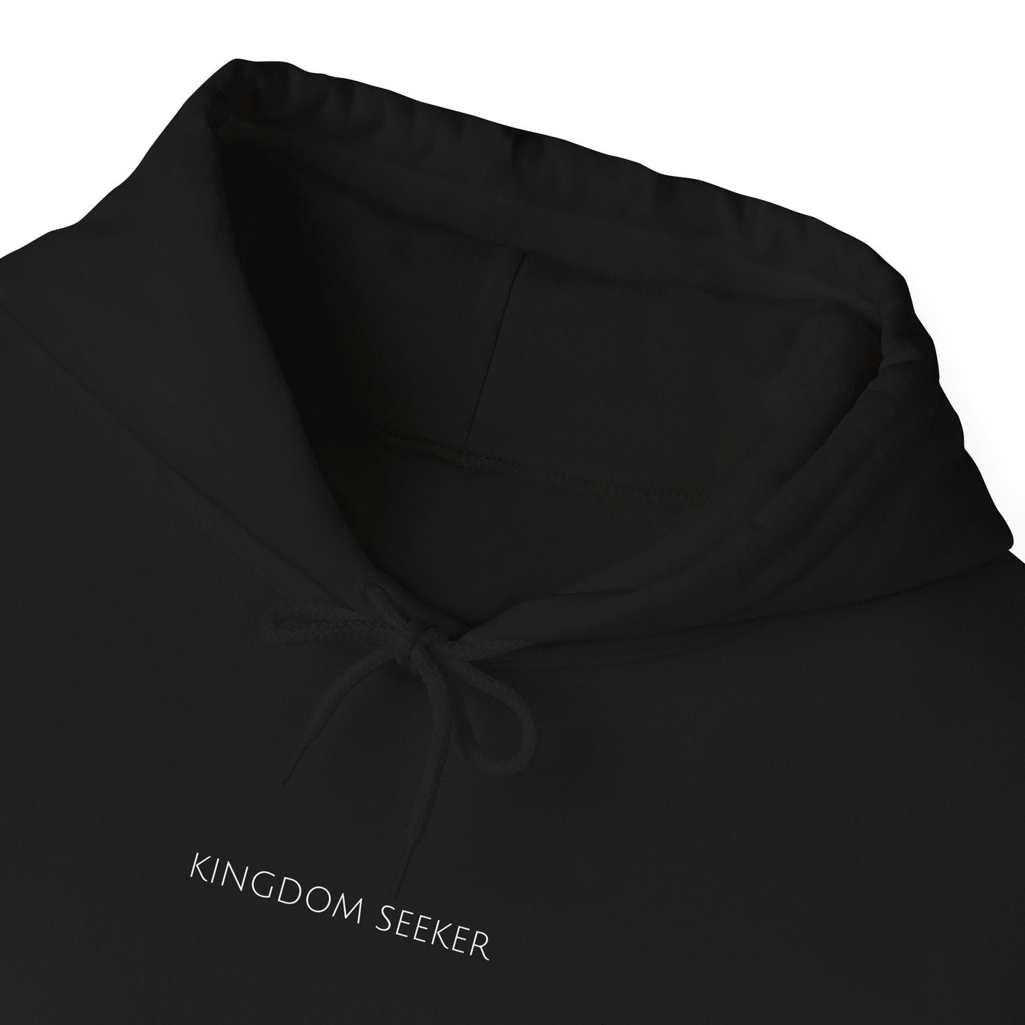Kingdom Seeker Hoodie | Minimal Christian Faith-Based Apparel