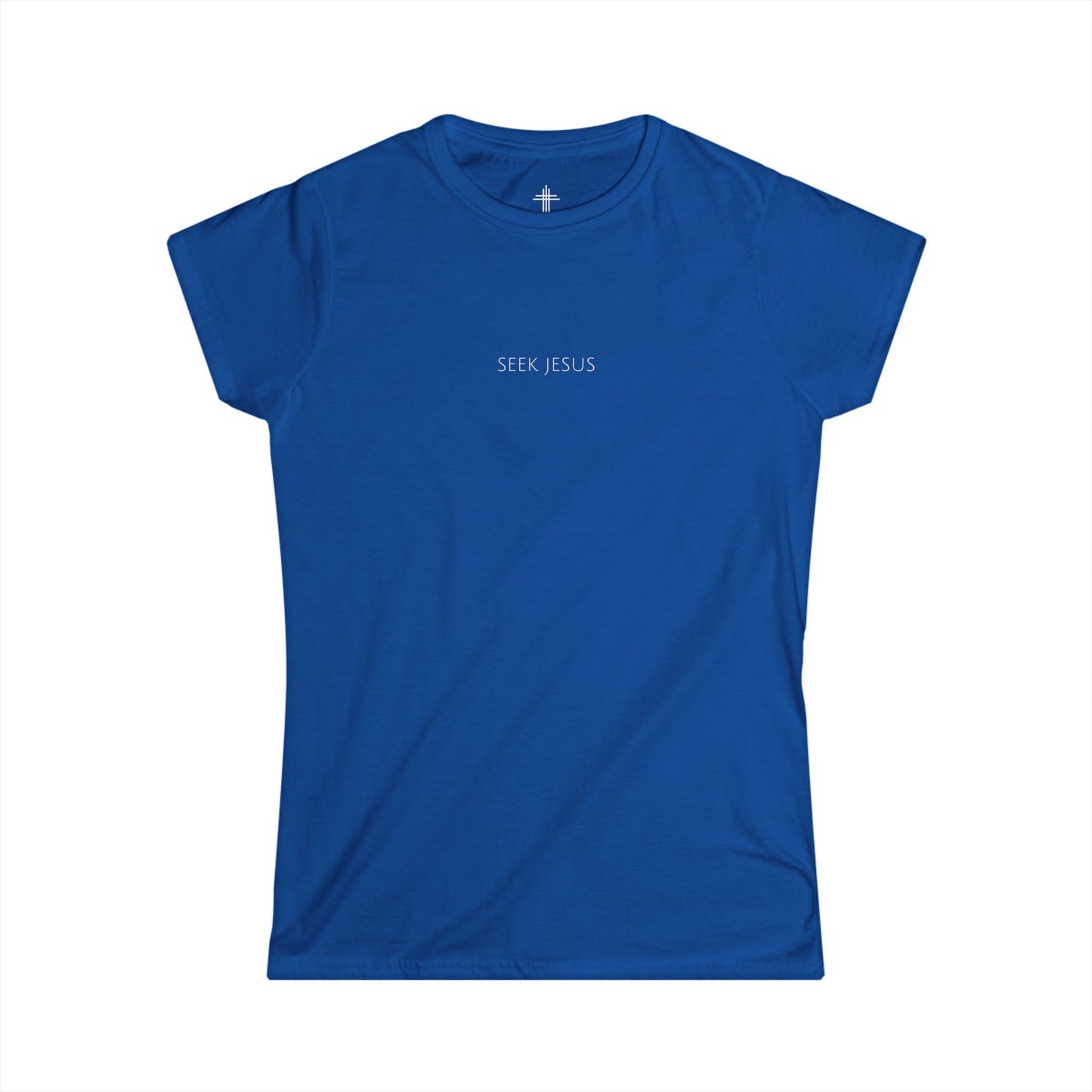 Seek Jesus Women’s Christian T-Shirt | Minimal Faith-Based Apparel