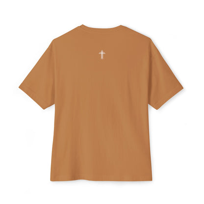 Seek Jesus Oversized Boxy Christian T-Shirt | Minimal Faith-Based Apparel