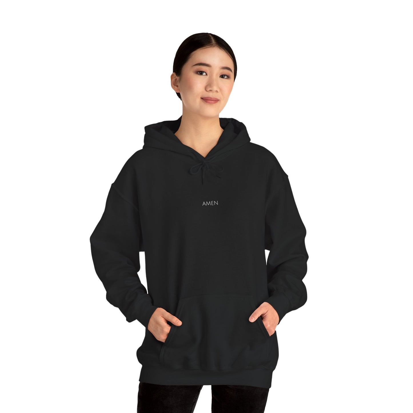Amen Hoodie | Minimal Christian Faith-Based Apparel