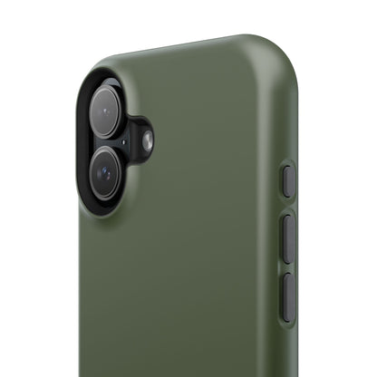 Faith Over Fear Green iPhone Case | Minimal Christian Faith Phone Case